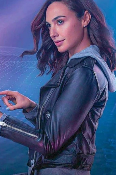 Fast And Furious Gisele Yashar Gal Gadot Biker Leather Jacket