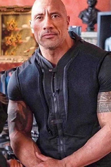 Dwayne Johnson Fast And Furious Hobbs And Shaw Luke Hobbs Vest