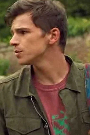 Jacob Dudman Sam Harvey Fate The Winx Saga Green Cotton Jacket