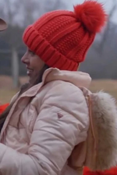Laur Allen Haley Hollis Christmas At The Ranch Puffer Jacket