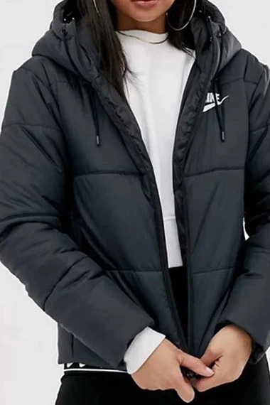 Leila Kwan Zimmer Amalia Yoo Grand Army Puffer Hooded Jacket