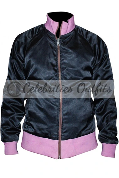 Grease Michelle Pfeiffer Stephanie Zinone Pink Ladies Jacket pink-ladies-michelle-pfeiffer-reversible-jacket