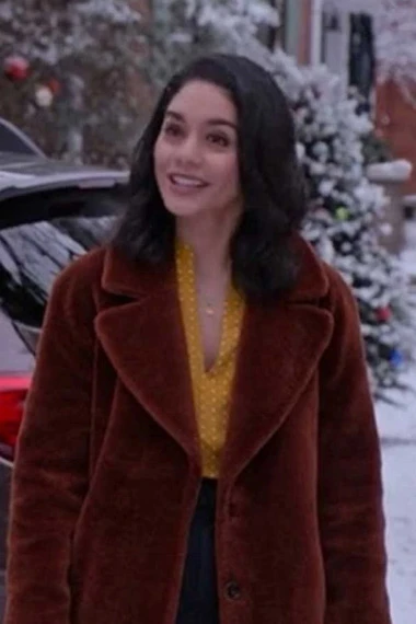 Vanessa Hudgens Brooke The Knight Before Christmas Trench Coat