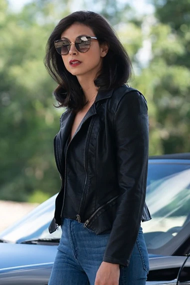 Morena Baccarin Last Looks Lorena Nascimento Biker Jacket