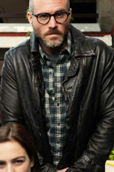 Leonardo Solares Dark Desire Jorge Poza Black Leather Jacket