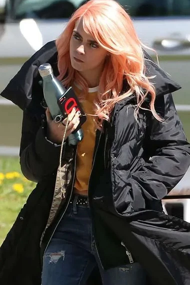 Cara Delevingne Isabelle Life In A Year Bomber Puffer Coat