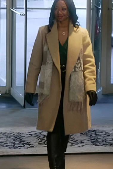 Lucy Mortimer A Christmas Dance Reunion Monique Coleman Coat