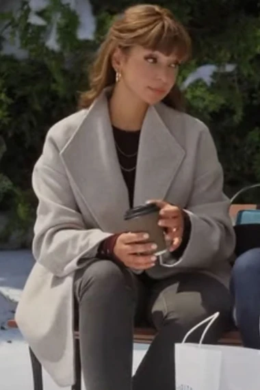 Sonia Dhillon Tully My Favorite Christmas Melody Grey Coat