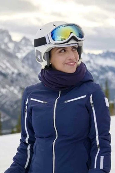 Nazneen Contractor Courtney A Winter Getaway Skating Jacket