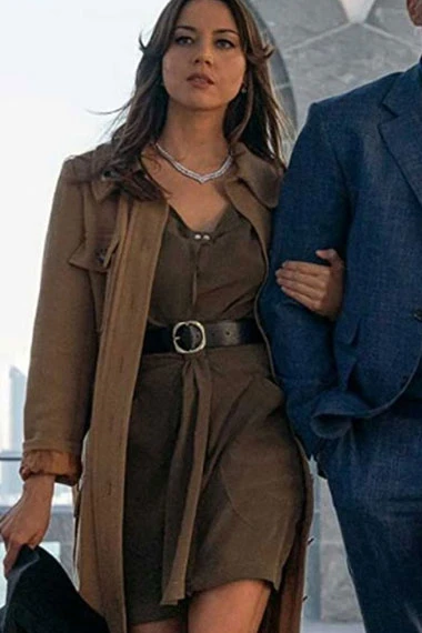 Operation Fortune Ruse De Guerre Aubrey Plaza Sarah Fidel Coat