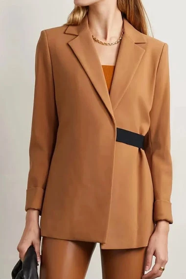 Iris West The Flash Candice Patton Beige Wool Trench Coat
