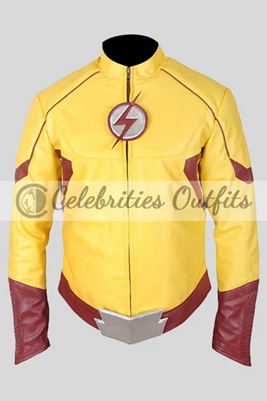 Wally West Keiynan Lonsdale The Flash Kid Flash Cosplay Jacket
