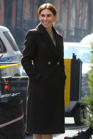 Zosia Mamet Annie Mouradian The Flight Attendant Trench Coat