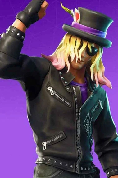 Stage Slayer Fortnite Battle Royale Studded Cosplay Jacket