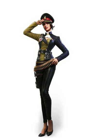 Free Fire Paloma Garena Gaming Black Cosplay Cotton Jacket