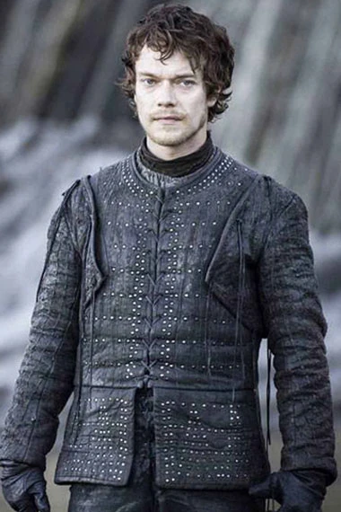 Theon Greyjoy Game Of Thrones Alfie Allen Black Cosplay Jacket