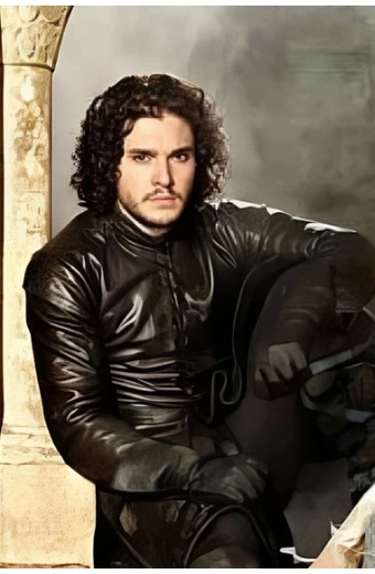 Game Of Thrones Kit Harington Jon Snow Black Cosplay Jacket game-of-thrones-jon-snow-jacket-costume