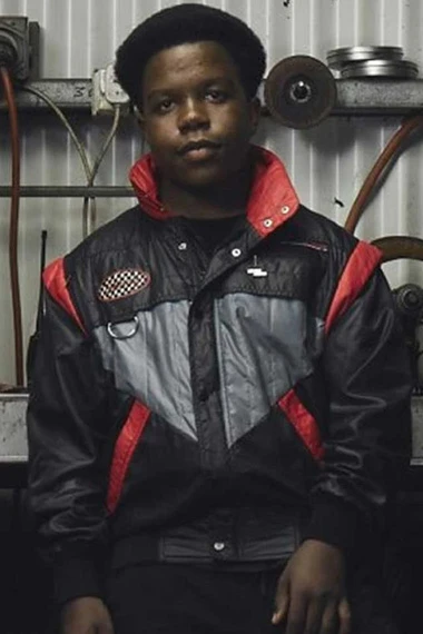 Colin Go Karts Darius Amarfio Jefferson Black Parachute Jacket