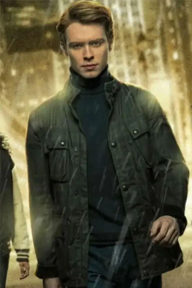 Gotham Knights Oscar Morgan Turner Hayes Green Cotton Jacket