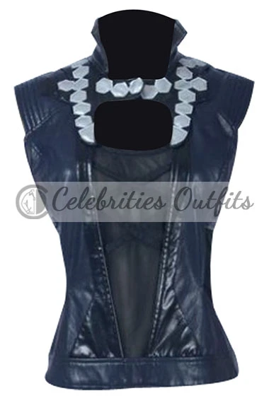 Zoe Saldana Guardians Of The Galaxy Gamora Black Cosplay Vest
