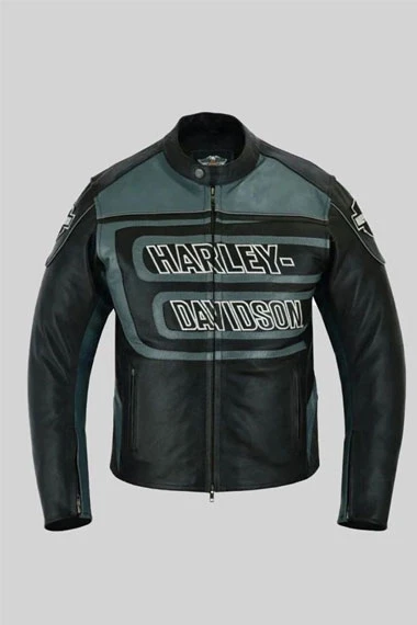 Harley Davidson Motorcycles Ironstone Biker Leather Jacket