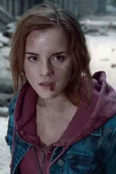 Emma Watson Harry Potter Hermione Granger Blue Denim Jacket