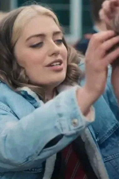 Imogen Heaney Heartstopper Rhea Norwood Blue Denim Jacket