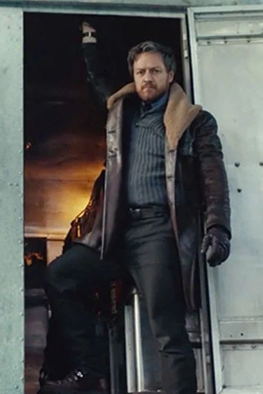His Dark Materials James McAvoy Lord Asriel Shearling Coat