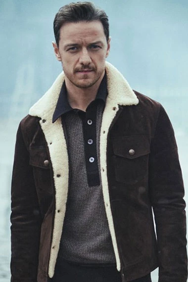 His Dark Materials Lord Asriel James McAvoy Shearling Jacket