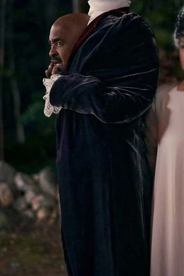 Hubie Halloween Tim Meadows Lester Hennessey Blue Long Coat