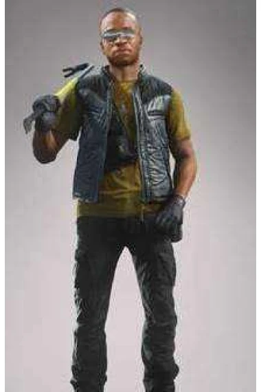 Marcus 'Boomer' Boone Battlefield Hardline Leather Vest