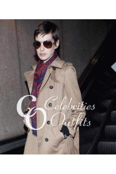 anne-hathaway-brown-trench-coat