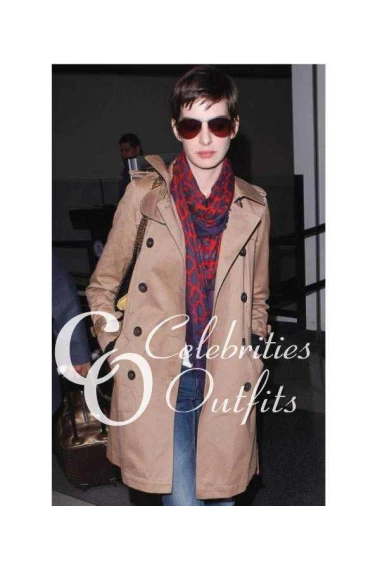 anne-hathaway-brown-trench-coat