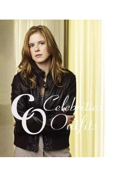 Caprica Magda Apanowicz Lacy Rand Black Leather Jacket