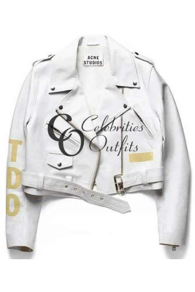 rihanna-white-biker-leather-jacket