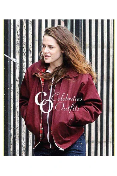 Kristen Stewart Still Alice Movie Red Cotton Jacket