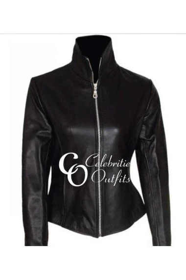 Moon Bloodgood Terminator 4 Salvation Black Leather Jacket