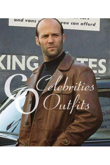 Jason Statham The Bank Job Brown Leather Jacket