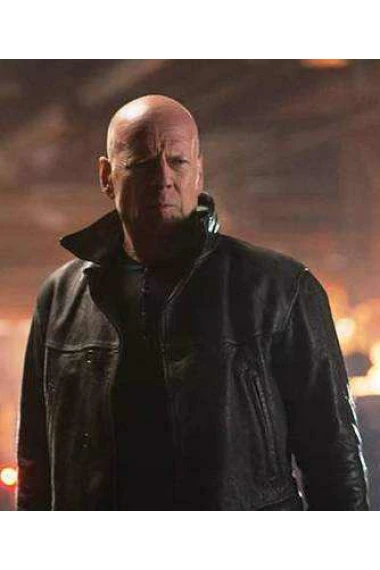 Extraction Bruce Willis Leonard Turner Jacket