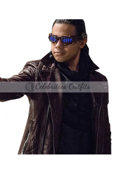 The Flash Season 3 Earth 2 Reverb Leather Jacket