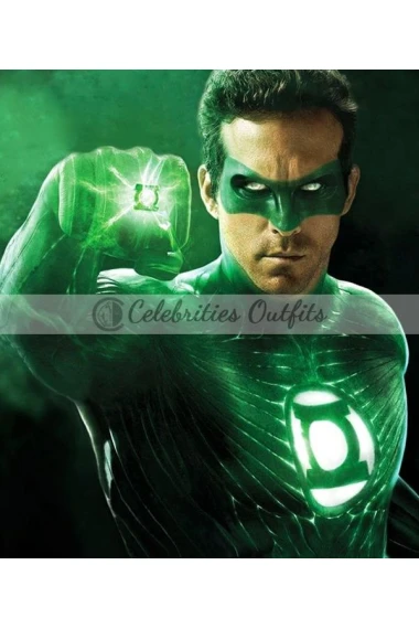 Ryan Reynolds Green Lantern Leather Jacket