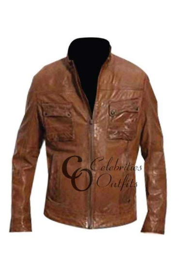 Looper Movie Bruce Willis Joe Leather Jacket