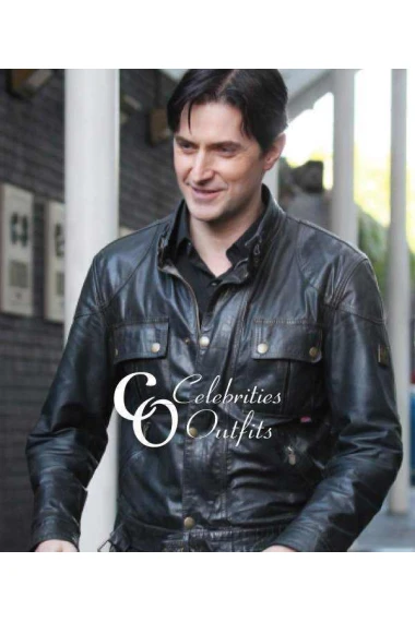 Richard Nathan Fillion Richard Black Jacket richard-castle-nathan-fillion-jacket