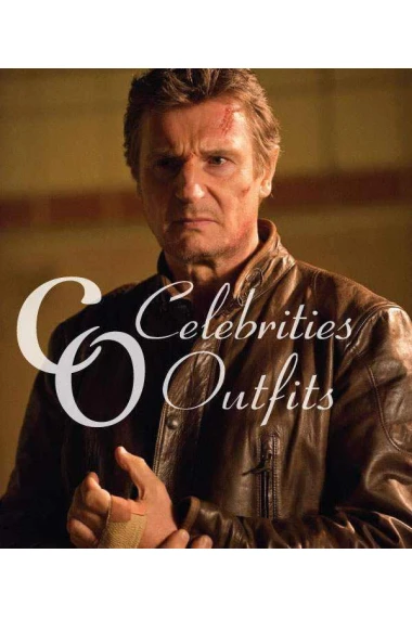 Liam Neeson Run All Night Brown Leather Jacket