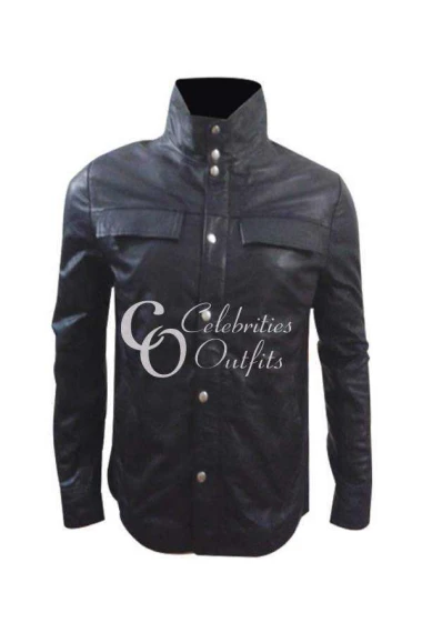 R.I.P.D. Ryan Reynolds Nick Black Leather Jacket