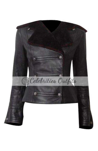 sanctuary-amanda-tapping-fur-Jacket