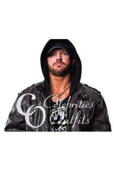 Allen Neal Jones TNA World Heavy Weight Champion AJ Styles Leather Jacket tna-world-heavy-weight-champion-aj-styles-leather-jacket