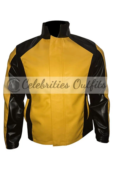 Infamous Gaming Cole Macgrath Yellow Cosplay Leather Jacket