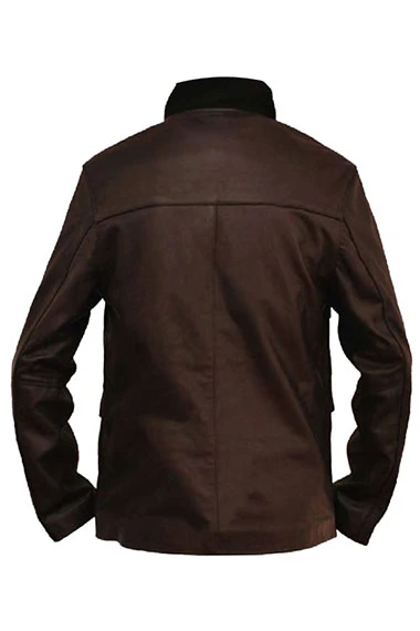 Casino Royale James Bond Daniel Craig Brown Leather Jacket daniel-craig-casino-royale-jacket
