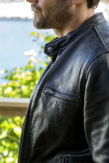 Chesapeake Shores Jesse Metcalfe Trace Riley Bomber Jacket